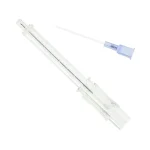 Catéter intravenoso sin aletas Azul 22G