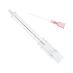 Catéter intravenoso sin aletas Rosa 20G