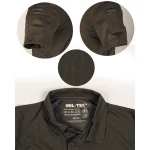 Polo táctico negro MILTEC